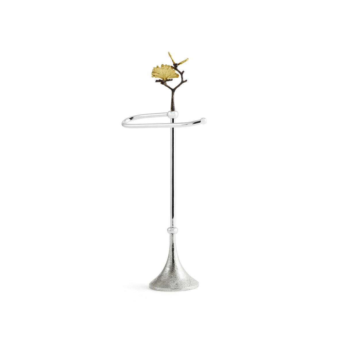 Butterfly Ginkgo Fingertip - Stand w/ Towel