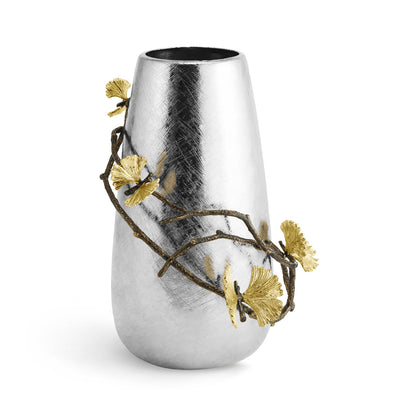 Butterfly Ginkgo Large Vase