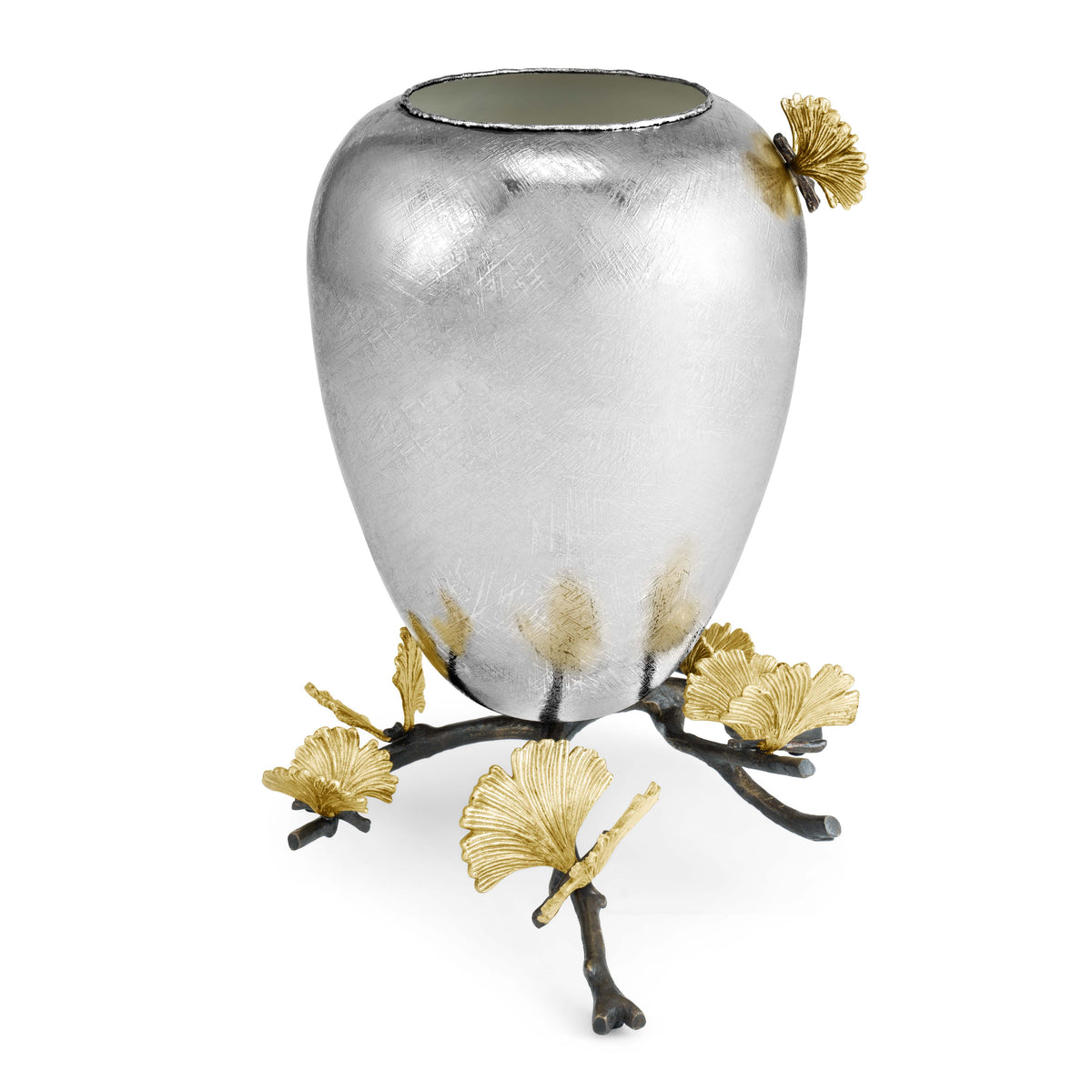 Butterfly Ginkgo Vase