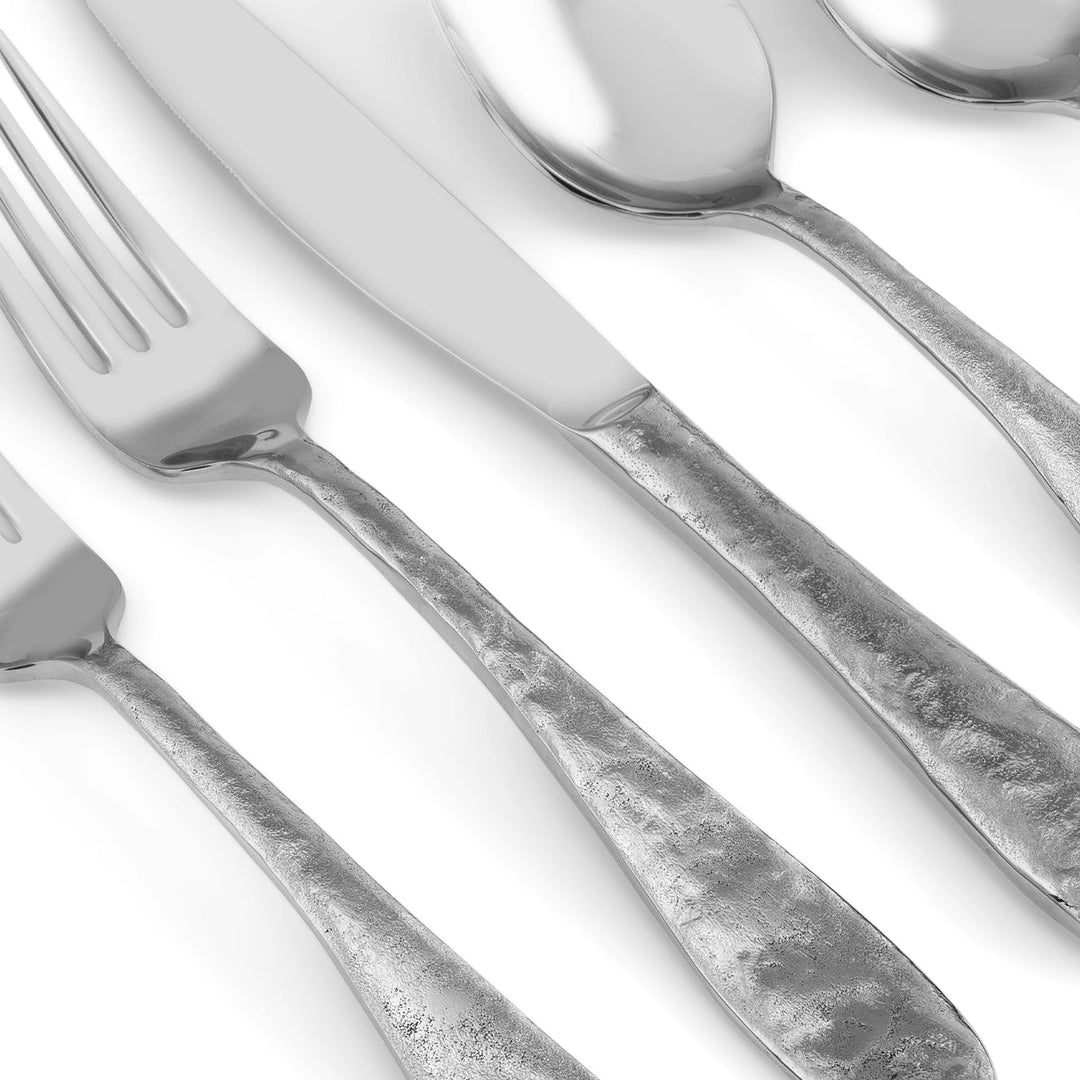 Cast Iron 5-Piece Flatware Set