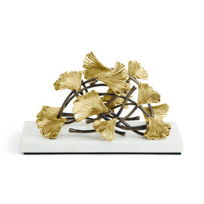 Golden Ginkgo Vertical Napkin Holder