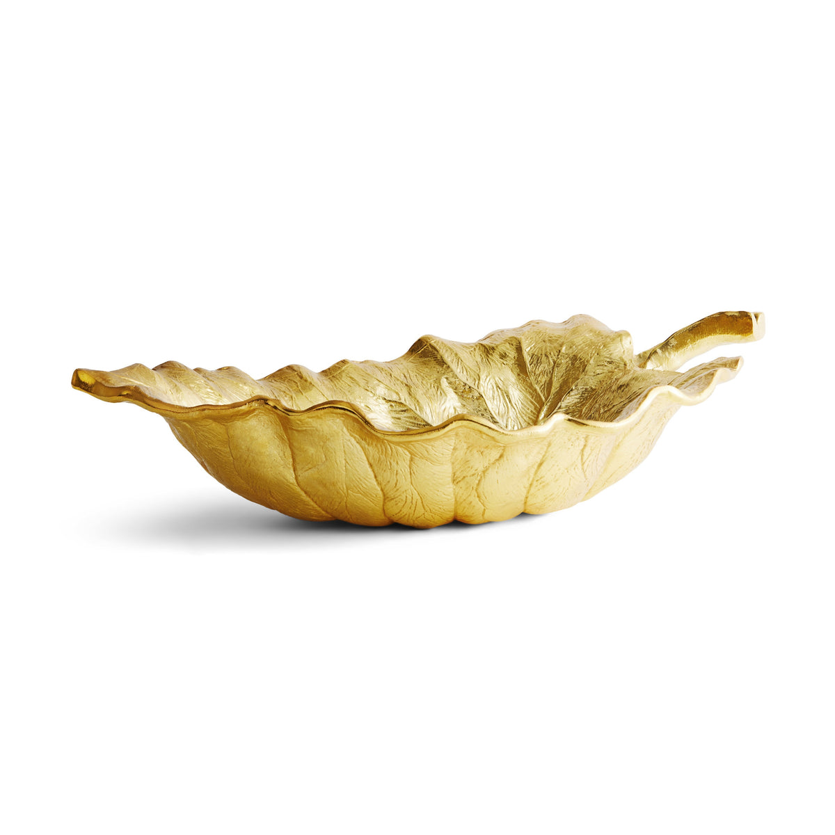 New Leaves Elephant Ear Large Serving Bowl