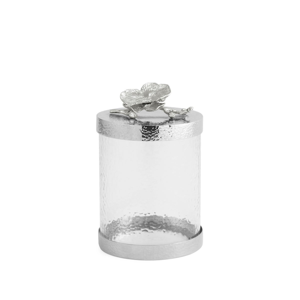 White Orchid Canisters