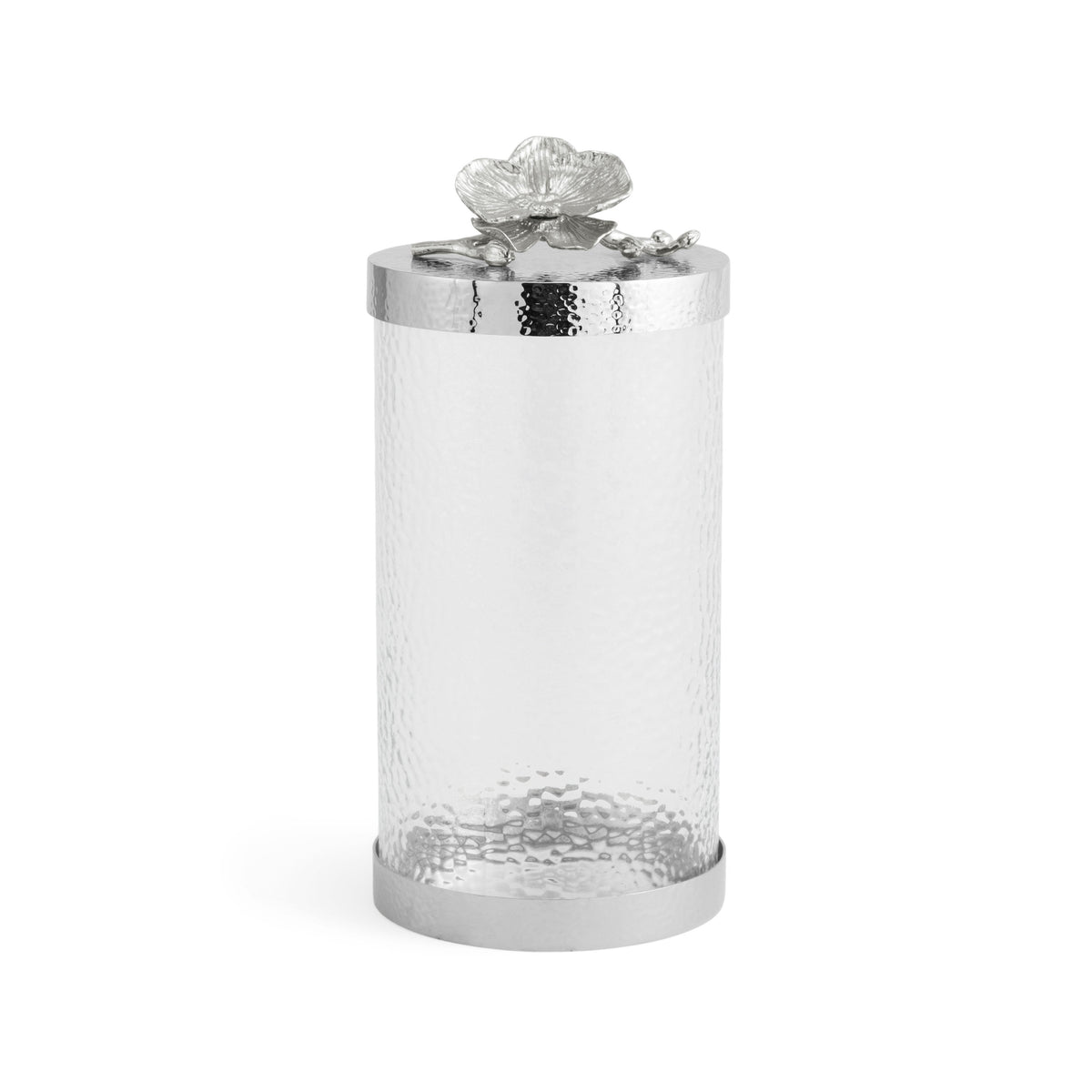 White Orchid Canisters