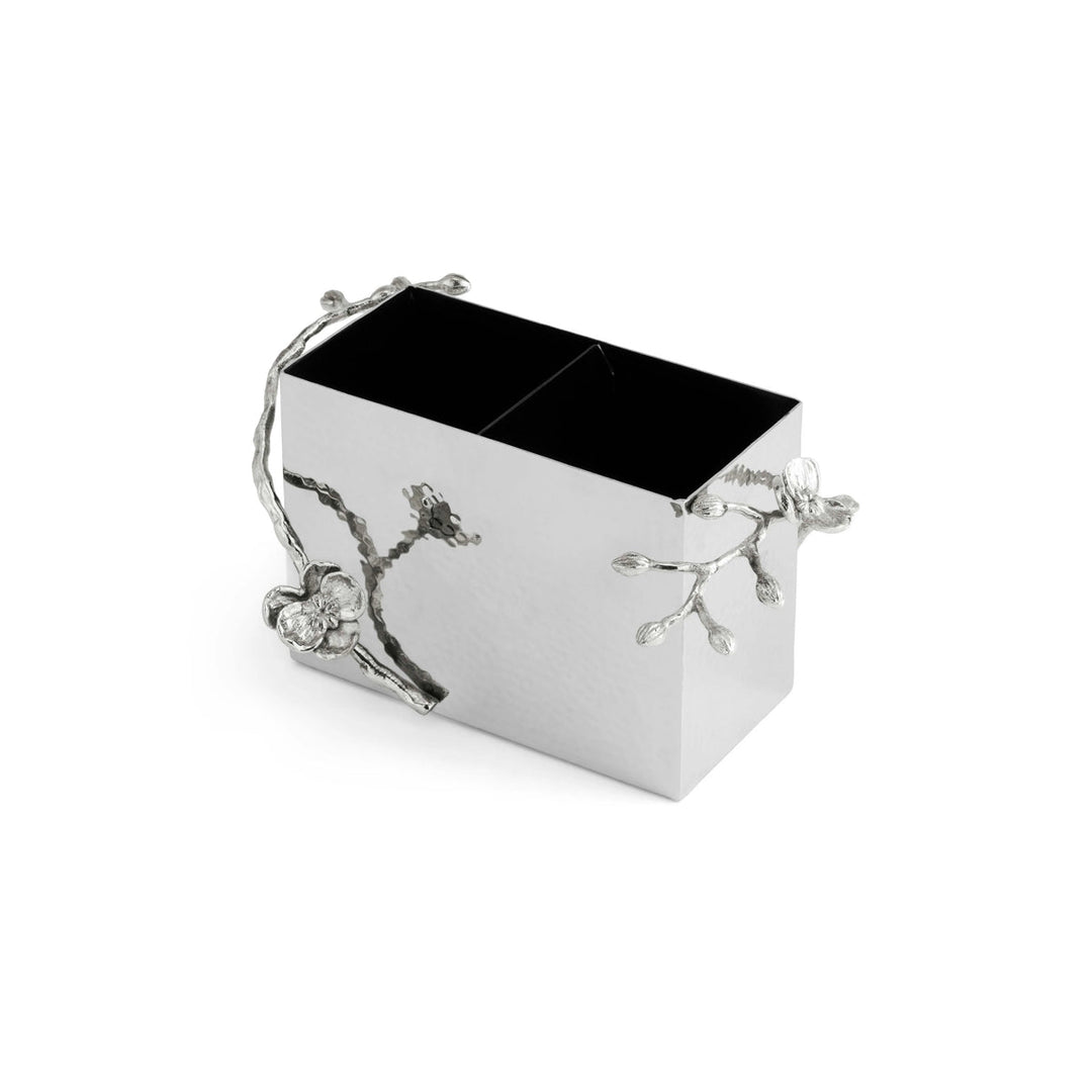 White Orchid Cutlery Caddy