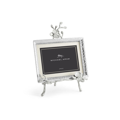 White Orchid Easel Frame