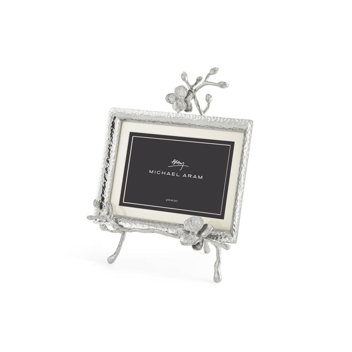 White Orchid Easel Frame