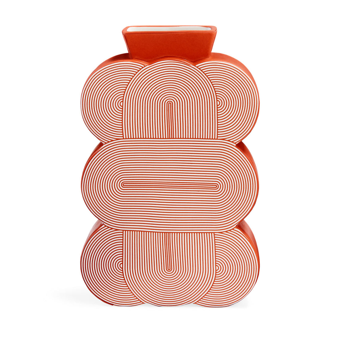 POMPIDOU MEDIUM VASE - RED