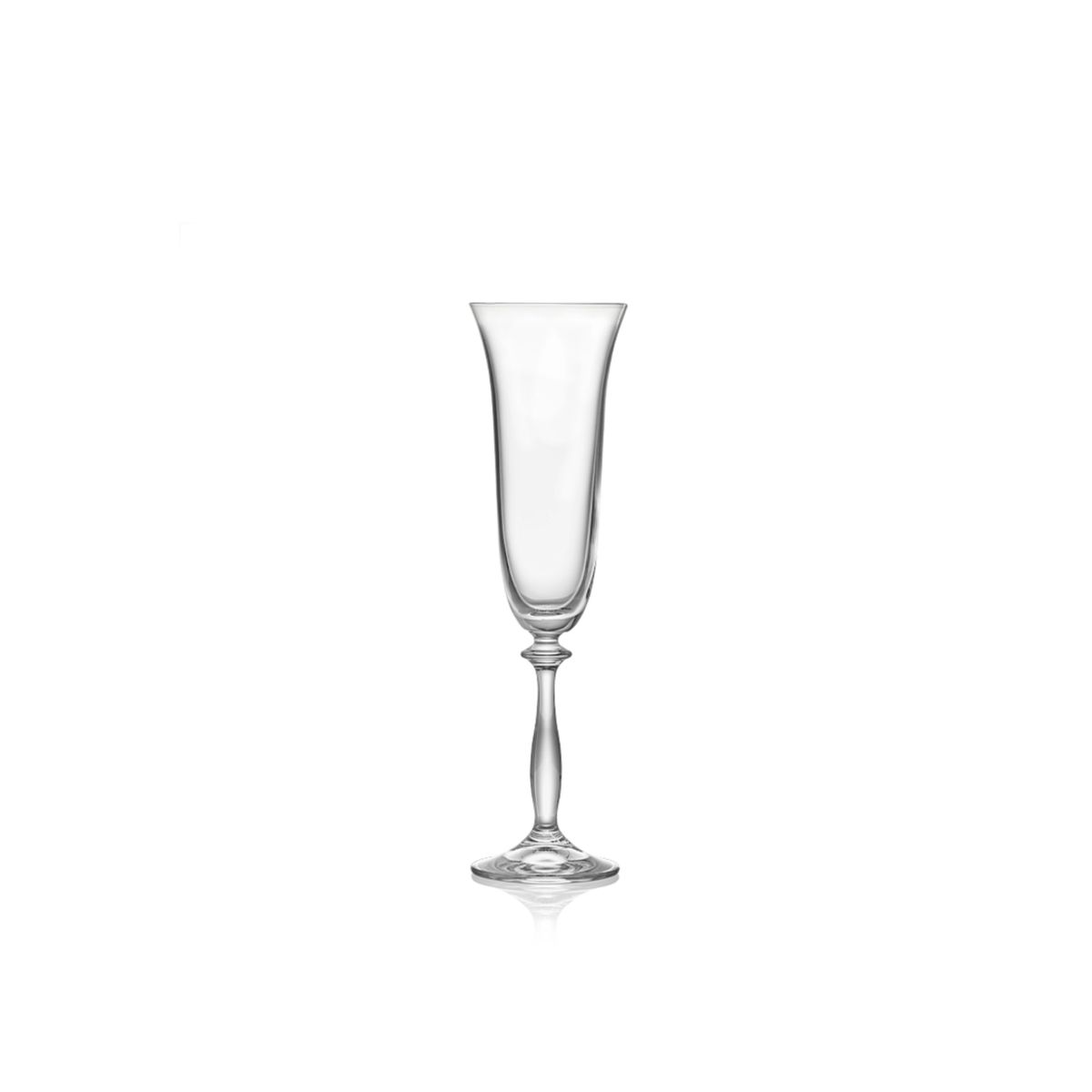Grace - Bohemia Champagne Glass w/Stem 6pc Set