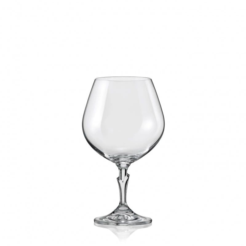 Lily - Bohemia Cognac Glass w/Stem 6pc Set